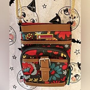 Lily Bloom Floral Mini Crossbody Bag - Multicolor